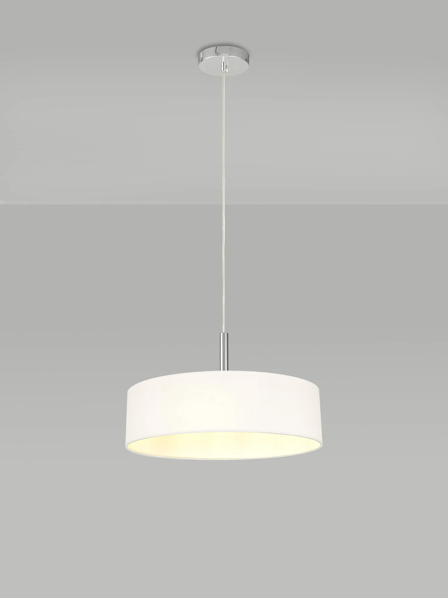 Baymont CH WH Ceiling Lights Deco Single Pendant